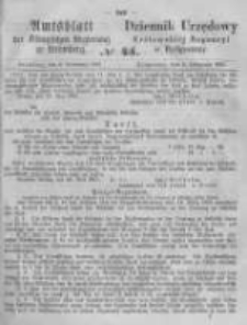 Amtsblatt der K&ouml;niglichen Preussischen Regierung zu Bromberg. 1861.11.08 No.45