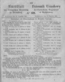 Amtsblatt der K&ouml;niglichen Preussischen Regierung zu Bromberg. 1861.12.13 No.50