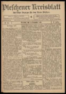 Pleschener Kreisblatt: Amtlicher Anzeiger f&uuml;r den Kreis Pleschen 1909.11.24 Jg.57 Nr94