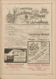 Posener Ausstellungs-Zeitung: Offizielles Organ der Provinzial-Gewerbe-Ausstellung 1895.06.05 Nr11