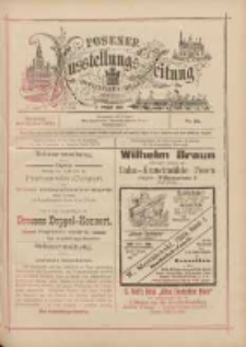 Posener Ausstellungs-Zeitung: Offizielles Organ der Provinzial-Gewerbe-Ausstellung 1895.06.16 Nr22