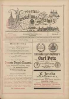 Posener Ausstellungs-Zeitung: Offizielles Organ der Provinzial-Gewerbe-Ausstellung 1895.06.17 Nr23