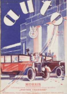 Auto: ilustrowane czasopismo sportowo-techniczne: organ Automobilklubu Polski oraz Klub&oacute;w Afiliowanch: revue sportive et technique de l' automobile: organe officiel de l'Automobile-Club de Pologne et des clubs afili&eacute;s 1928 marzec R.7 Nr3
