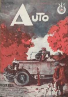 Auto: ilustrowane czasopismo sportowo-techniczne: organ Automobilklubu Polski oraz Klub&oacute;w Afiliowanch: revue sportive et technique de l' automobile: organe officiel de l'Automobile-Club de Pologne et des clubs afili&eacute;s 1928 wrzesień R.7 Nr9