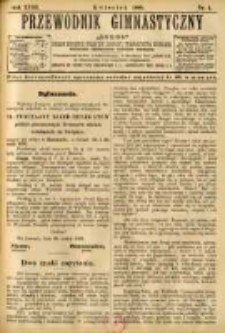 Przewodnik Gimnastyczny "Sokół": organ Związku Polskich Gimnastycznych Towarzystw Sokolich 1898.04 R.18 Nr4