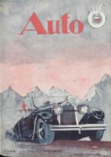 Auto: ilustrowane czasopismo sportowo-techniczne: organ Automobilklubu Polski oraz Klub&oacute;w Afiliowanch: revue sportive et technique de l' automobile: organe officiel de l'Automobile-Club de Pologne et des clubs afili&eacute;s 1927 czerwiec R.6 Nr6
