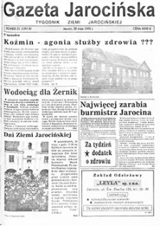 Gazeta Jarocińska 1993.05.28 Nr21(139)