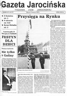 Gazeta Jarocińska 1993.06.04 Nr22(140)