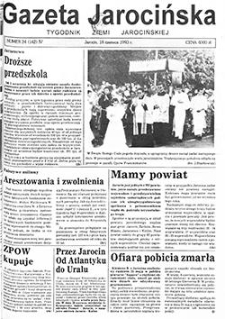 Gazeta Jarocińska 1993.06.18 Nr24(142)