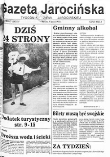 Gazeta Jarocińska 1993.07.09 Nr27(145)