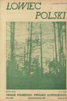 Łowiec Polski 1947 Nr2