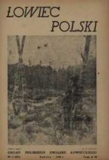 Łowiec Polski 1948 Nr4