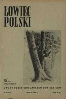 Łowiec Polski 1949 Nr3