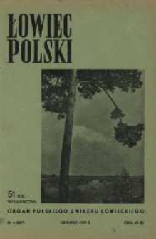 Łowiec Polski 1949 Nr6