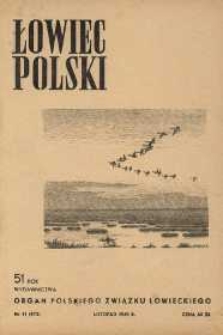 Łowiec Polski 1949 Nr11