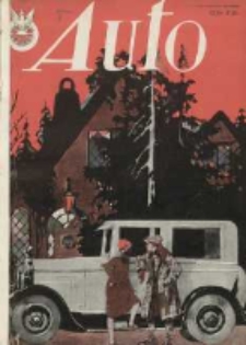 Auto: ilustrowane czasopismo sportowo-techniczne: organ Automobilklubu Polski oraz Klub&oacute;w Afiliowanch: revue sportive et technique de l' automobile: organe officiel de l'Automobile-Club de Pologne et des clubs afili&eacute;s 1927 marzec R.6 Nr3