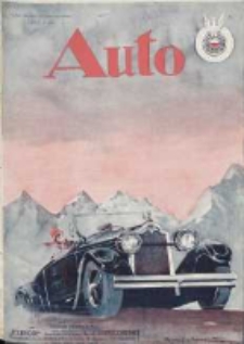 Auto: ilustrowane czasopismo sportowo-techniczne: organ Automobilklubu Polski oraz Klub&oacute;w Afiliowanch: revue sportive et technique de l' automobile: organe officiel de l'Automobile-Club de Pologne et des clubs afili&eacute;s 1927 maj R.6 Nr5