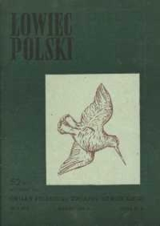 Łowiec Polski 1950 Nr3
