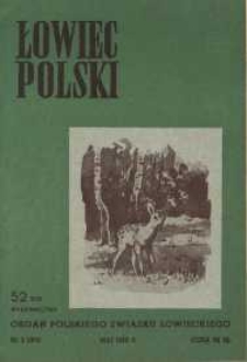 Łowiec Polski 1950 Nr5