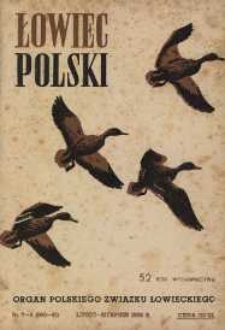 Łowiec Polski 1950 Nr7/8