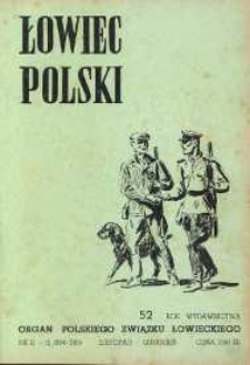 Łowiec Polski 1950 Nr11/12