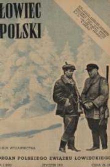 Łowiec Polski 1952 Nr1
