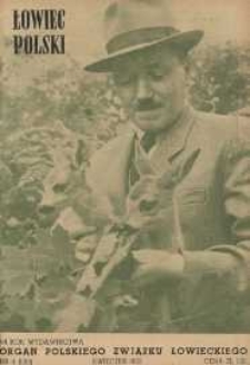 Łowiec Polski 1952 Nr4