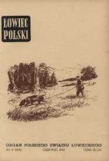 Łowiec Polski 1952 Nr6