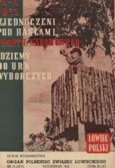 Łowiec Polski 1952 Nr10