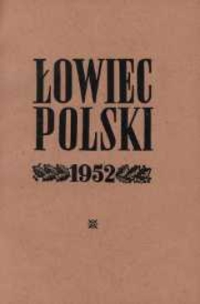 Łowiec Polski. Wykaz artykułów. Rok 1952.