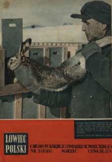 Łowiec Polski 1954 Nr3