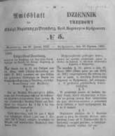Amtsblatt der K&ouml;niglichen Preussischen Regierung zu Bromberg. 1857.01.30 No.5