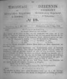 Amtsblatt der K&ouml;niglichen Preussischen Regierung zu Bromberg. 1858.05.07 No.19