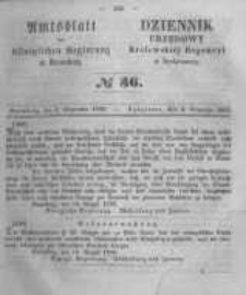 Amtsblatt der K&ouml;niglichen Preussischen Regierung zu Bromberg. 1858.09.03 No.36