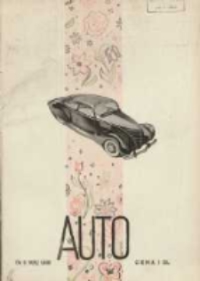 Auto: organ Automobilklubu Polski oraz Klub&oacute;w Afiliowanych: organe officiel de l'AutomobilKlub Polski et des clubs affili&eacute;s 1938 maj R.17 Nr5