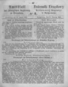 Amtsblatt der K&ouml;niglichen Preussischen Regierung zu Bromberg. 1862.01.31 No.5