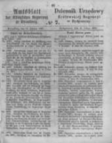 Amtsblatt der Königlichen Preussischen Regierung zu Bromberg. 1862.02.14 No.7