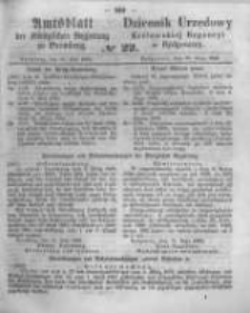 Amtsblatt der K&ouml;niglichen Preussischen Regierung zu Bromberg. 1862.05.30 No.22