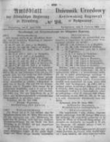 Amtsblatt der K&ouml;niglichen Preussischen Regierung zu Bromberg. 1862.06.06 No.23
