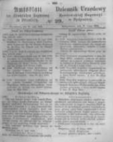 Amtsblatt der K&ouml;niglichen Preussischen Regierung zu Bromberg. 1862.07.18 No.29