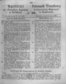Amtsblatt der K&ouml;niglichen Preussischen Regierung zu Bromberg. 1862.07.25 No.30