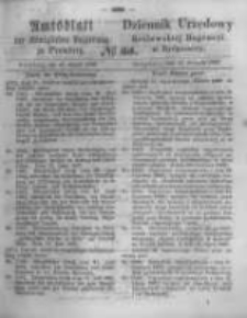 Amtsblatt der K&ouml;niglichen Preussischen Regierung zu Bromberg. 1862.08.29 No.35