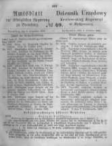Amtsblatt der K&ouml;niglichen Preussischen Regierung zu Bromberg. 1862.12.05 No.49