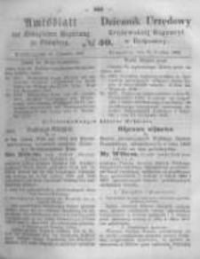 Amtsblatt der K&ouml;niglichen Preussischen Regierung zu Bromberg. 1862.12.12 No.50