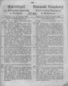 Amtsblatt der K&ouml;niglichen Preussischen Regierung zu Bromberg. 1862.12.26 No.52