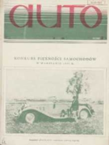 Auto: miesięcznik: organ Automobilklubu Polski oraz Klubów Afiljowanych: organe officiel de l'AutomobilKlub Polski des clubs afiliés 1931 czerwiec Nr6