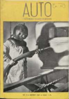 ATS Auto i Technika Samochodowa: organ Automobilklubu Polski oraz Klub&oacute;w Afiliowanych: organe officiel de l'AutomobilKlub Polski et des clubs affili&eacute;s 1937 sierpień R.16 Nr8