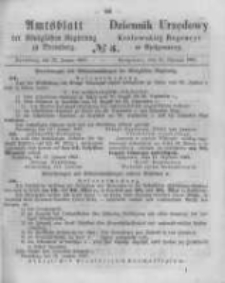 Amtsblatt der K&ouml;niglichen Preussischen Regierung zu Bromberg. 1863.01.30 No.5