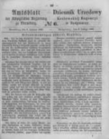 Amtsblatt der K&ouml;niglichen Preussischen Regierung zu Bromberg. 1863.02.06 No.6