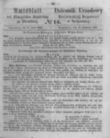 Amtsblatt der Königlichen Preussischen Regierung zu Bromberg. 1863.04.10 No.15